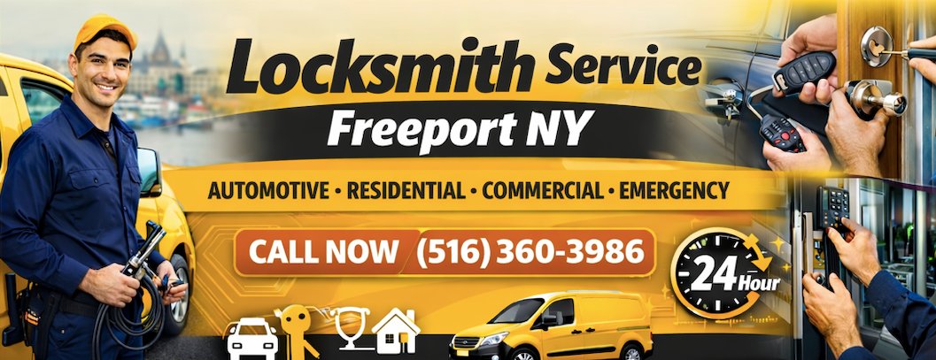 Freeport Lock & Safe - Professional 24 Hour Locksmith Service